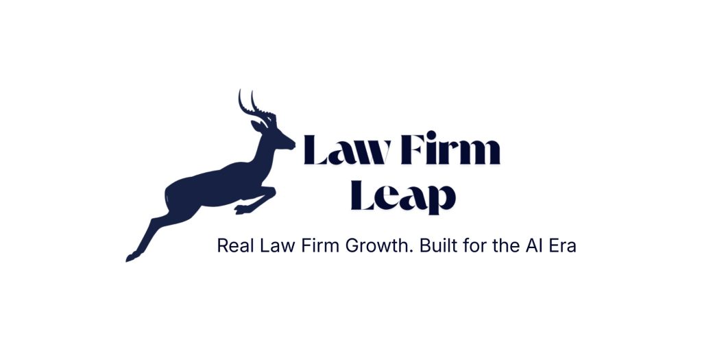 law firm leap logo and tagline